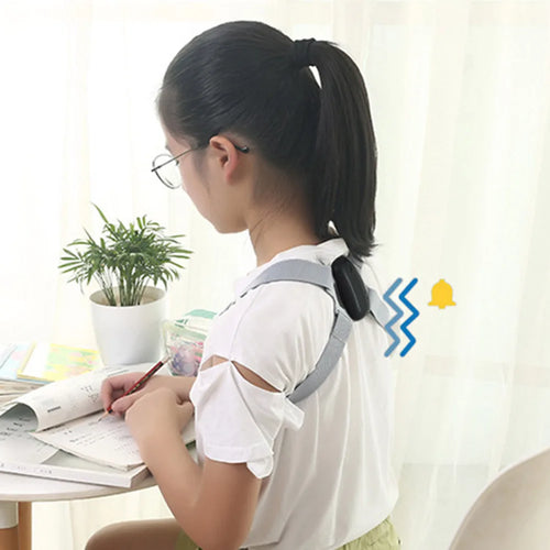 LED LCD Posture Corrector Rechargeable 8-shaped Back Correction Belts Smart Sensor 400mAh Vibration Reminder for Children Adults